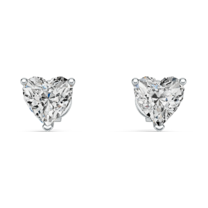 10K白金 培育钻耳饰 0.549ct*2